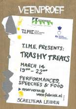 Flyer Trashy Treats 14 maart 2013